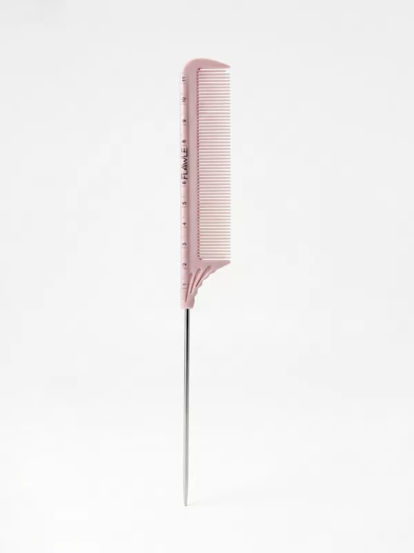 Расческа с металлическим хвостиком Flawle FL235