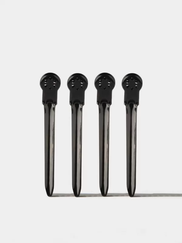 Зажимы для волос Framar Tight Tension Clips Black 4 шт