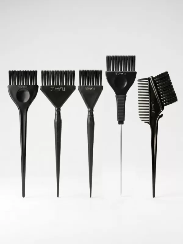 Набор кистей для окрашивания волос Flawle 5 Set