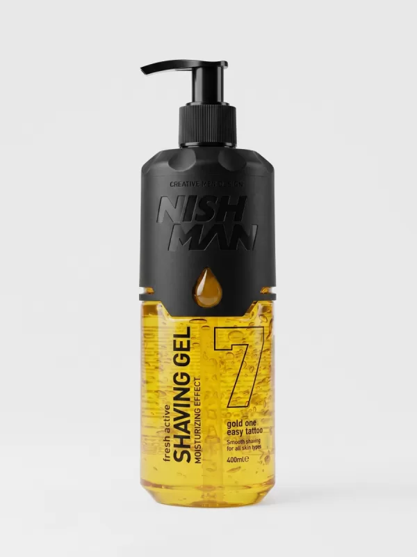 Гель для бритья Nishman Gold One Easy Tattoo