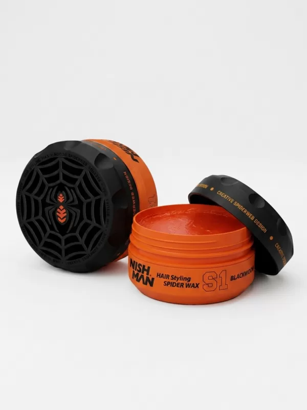 Воск-паутинка для укладки волос Nishman S1 Black Widow