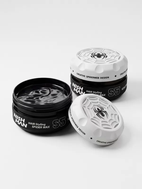 Воск-паутинка для укладки волос Nishman S5 Keratin 150 мл