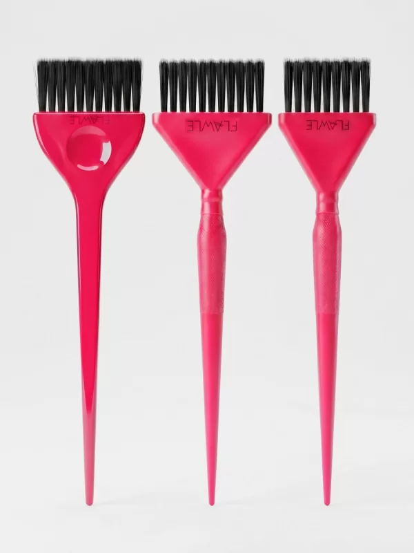 Набор кистей для окрашивания волос Flawle 3 Set