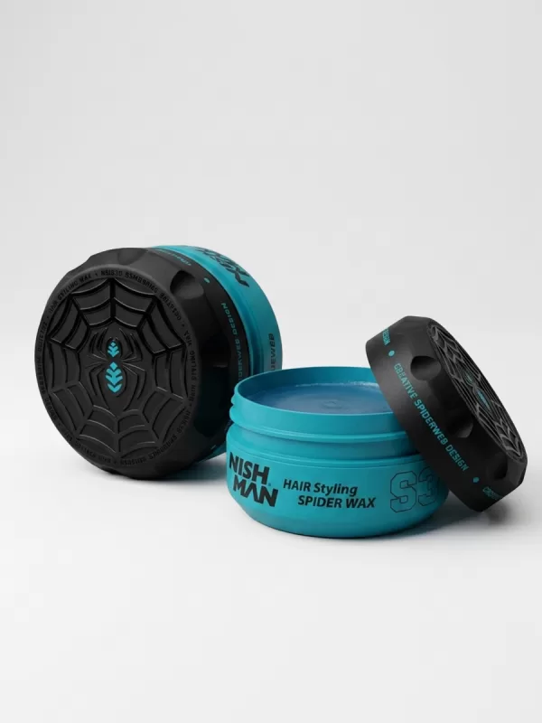 Воск-паутинка для укладки волос Nishman S3 Blueweb