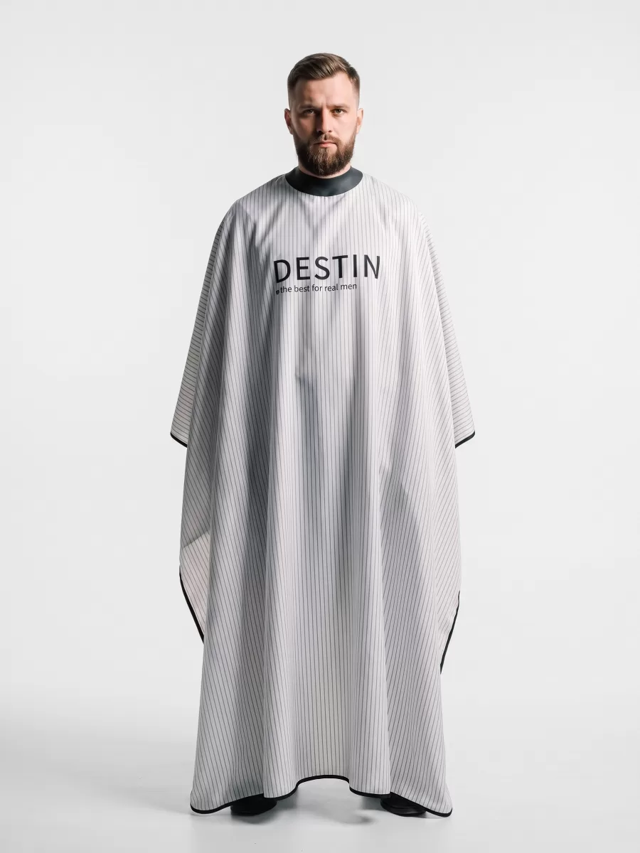 Парикмахерский пеньюар Destin Premium Barber Cape DSN702 WHITE