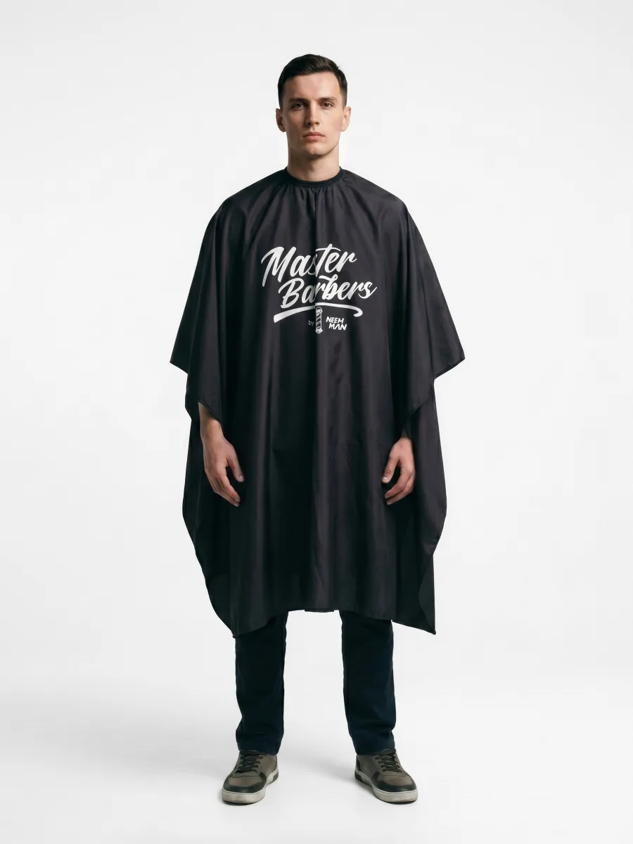 Пеньюар Nishman Master Barbers Pro Black