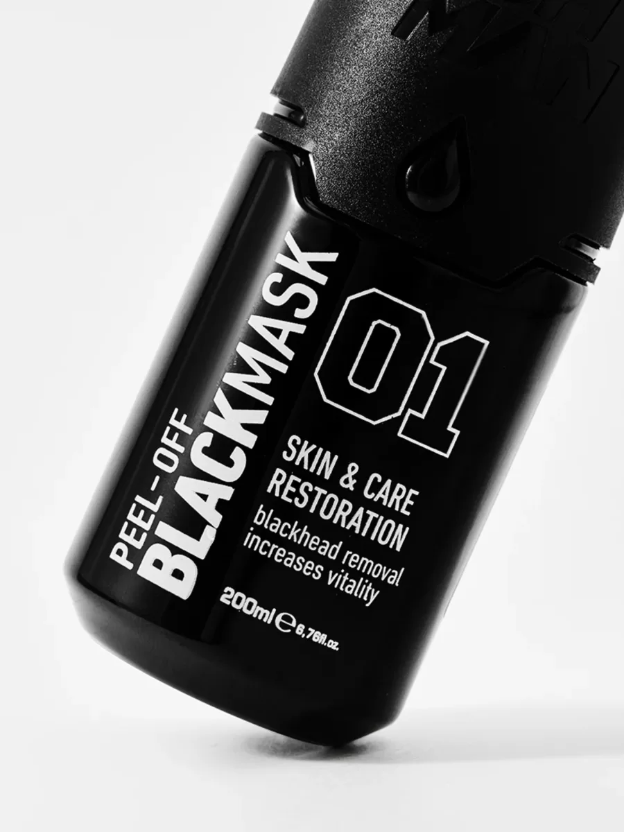 Черная маска-пленка для лица Nishman Peel-Off BlackMask 200 мл