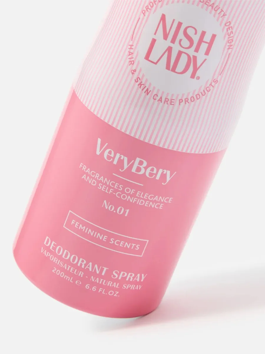 Дезодорант-антиперспирант Nishlady 01 Very Bery 200 мл