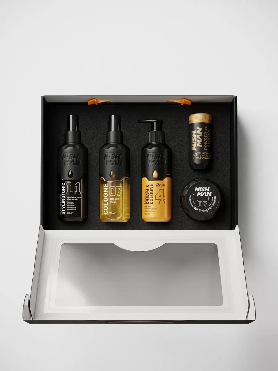 Подарочный набор Nishman Gift Box Gold Set