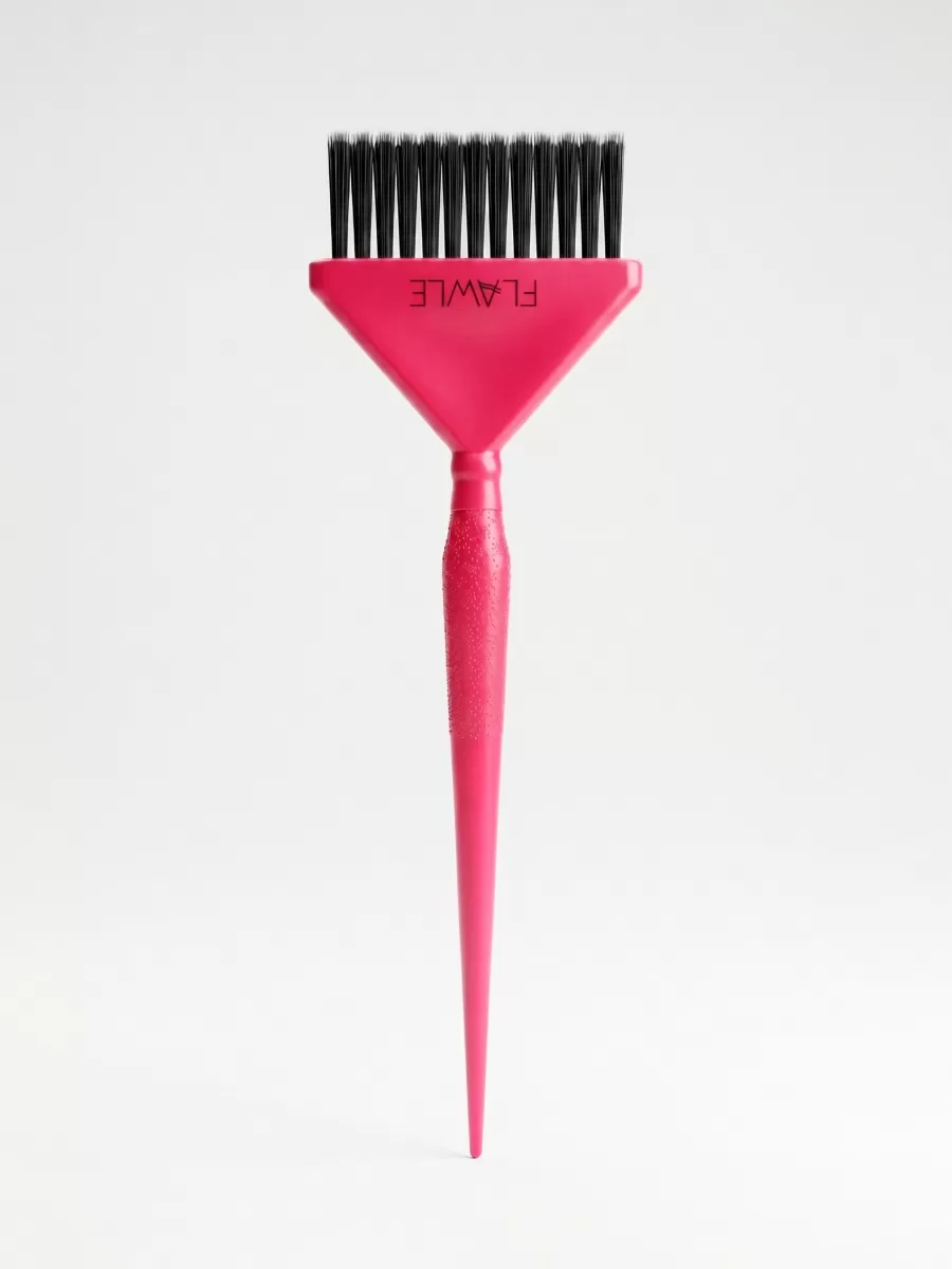 Набор кистей для окрашивания волос Flawle 3 Set FL151 PINK