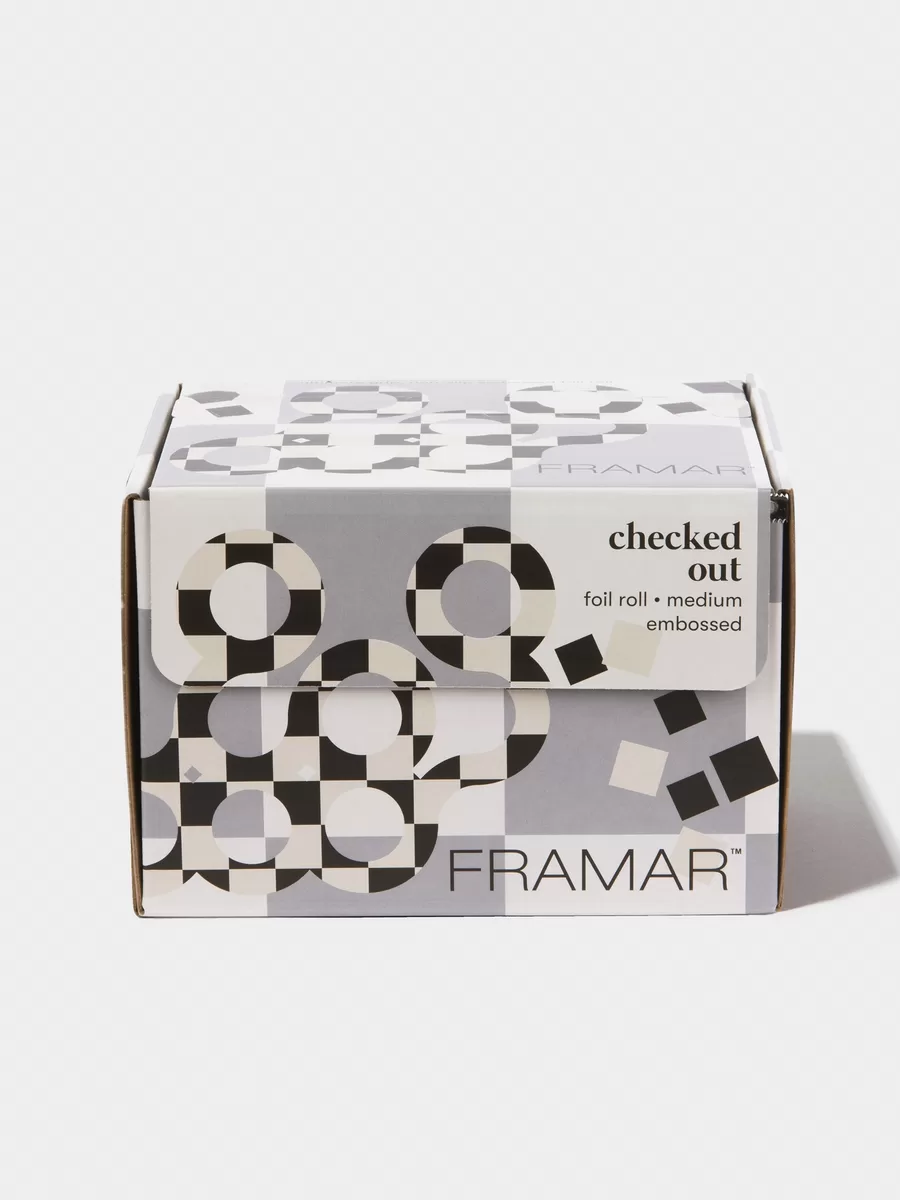 Фольга тисненая Framar Checked Out Embossed Roll 97.5 м