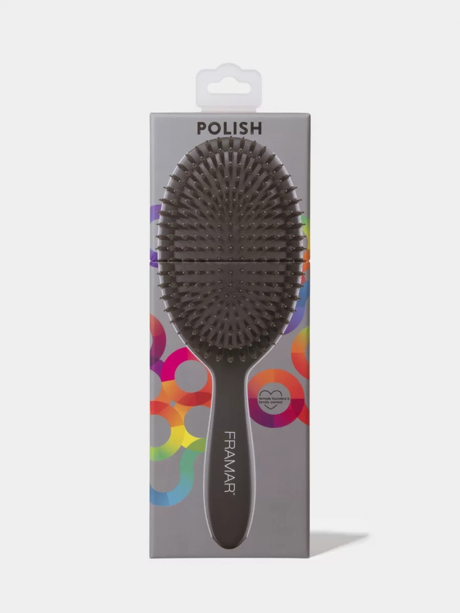 Щетка для волос Framar Polish Brush Black