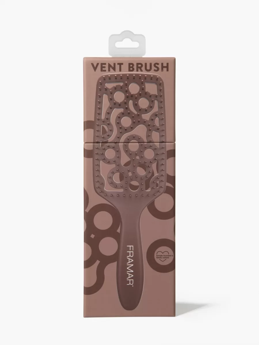 Щетка для волос Framar Vent Brush Chocolate