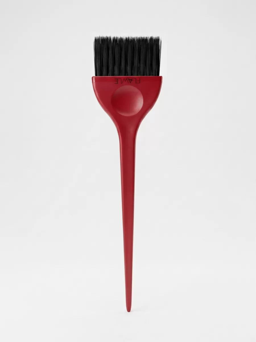 Кисть для окрашивания волос с двойным ворсом Flawle FL118 RED