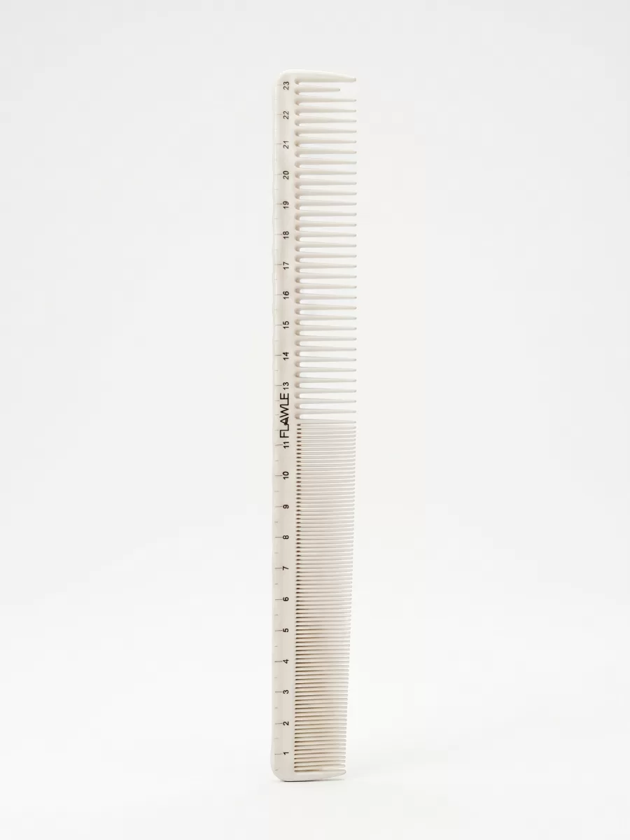 Расческа для стрижки волос Flawle FL231 WHITE/BEIGE