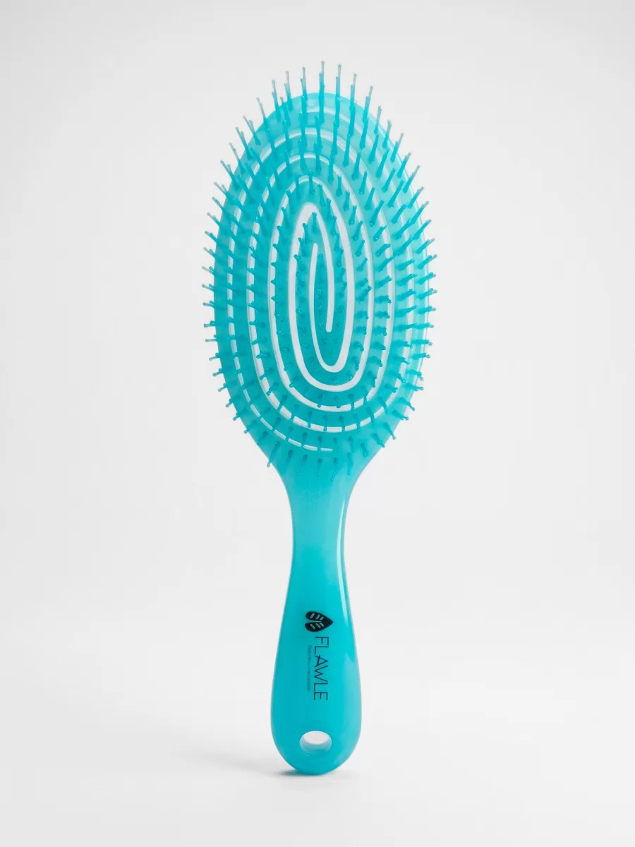 Расческа спиральная для волос Flawle FL211 Frosty Blue