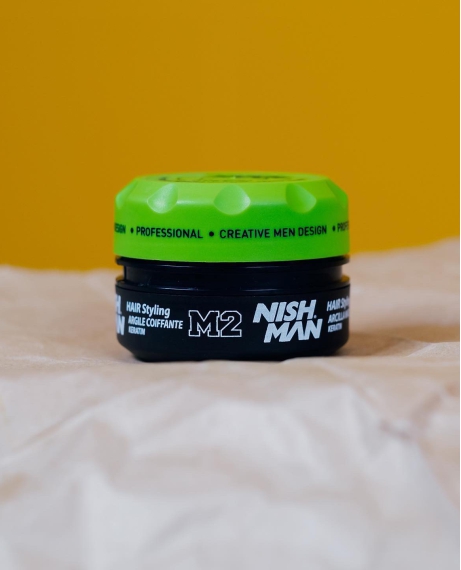 Матовая глина Nishman Hair Styling Wax M2 Keratin