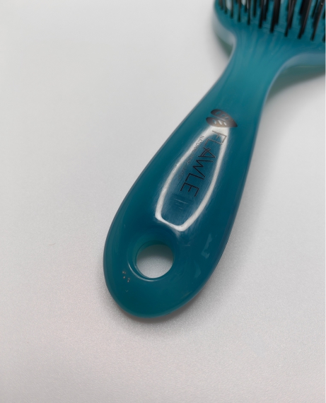 Расческа спиральная для волос Flawle Frosty Green 