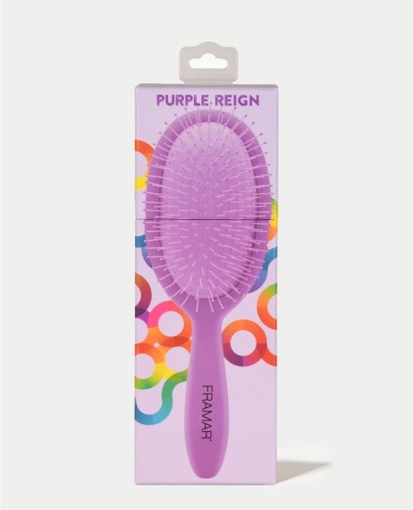 Щетка для волос Framar Detangle Brush Purple Reign