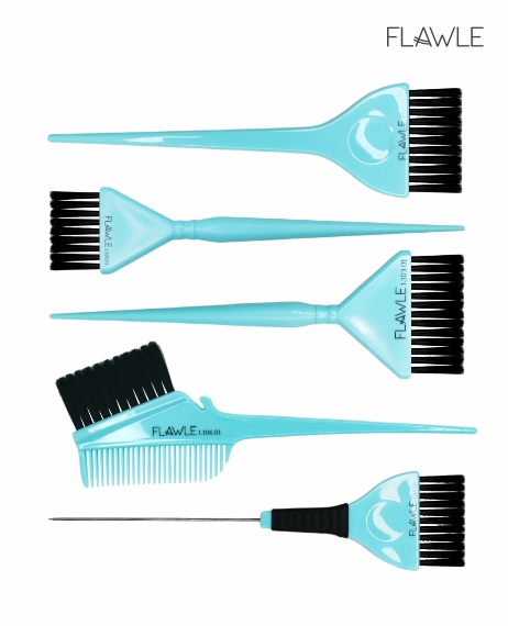 Набор кистей для окрашивания Flawle 5 Set
