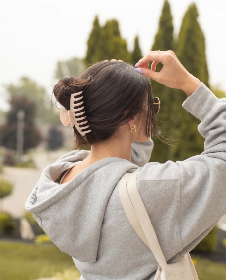 Заколки-крабы Framar Claw Clips Blush 4 шт.