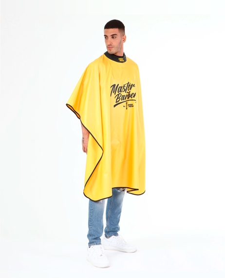 Парикмахерский пеньюар Nishman Master Barbers Cape Yellow