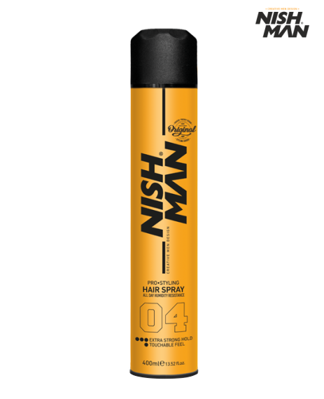 Лак для волос Nishman Extra Strong Hold 04 400 мл