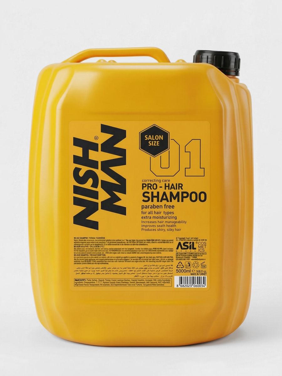 Шампунь Nishman 01 Paraben Free 5 л