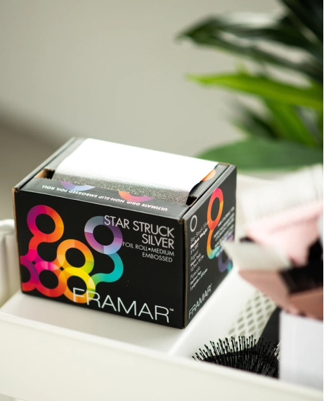 Фольга тисненая Framar Star Struck Silver Embossed 97.5 м