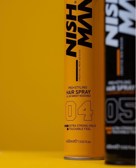 Лак для волос Nishman Extra Strong Hold 04 400 мл