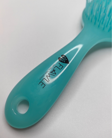 Расческа спиральная для волос Flawle Frosty Blue