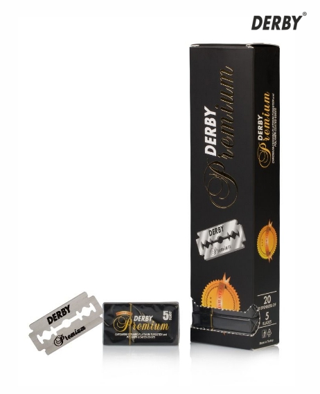 Двусторонние лезвия Derby Professional Premium 100 шт
