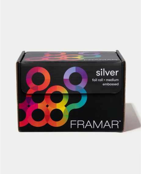 Фольга тисненая Framar Star Struck Silver Embossed 97.5 м