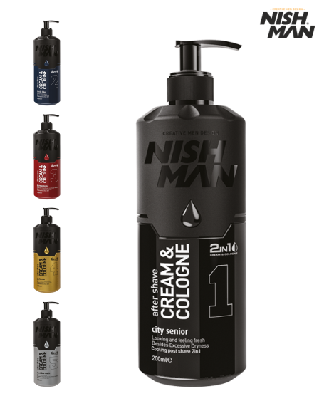 Крем после бритья Nishman Cream&Cologne 200 мл