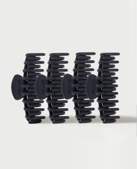 Заколки-крабы Framar Claw Clips Black 4 шт.