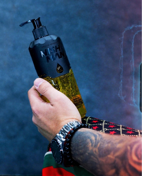 Гель для бритья Nishman Shaving Gel Gold One Easy Tattoo