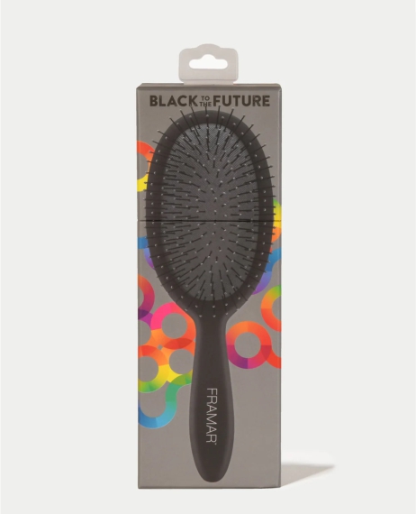 Щетка для волос Framar Detangle Brush Black to the Future