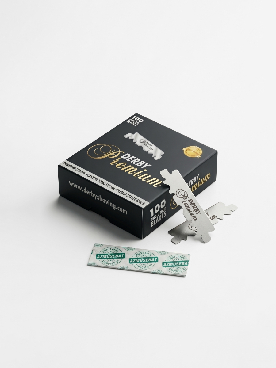 Односторонние лезвия Derby Professional Premium 100 шт