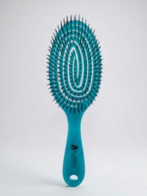 Расческа спиральная для волос Flawle Frosty Green 