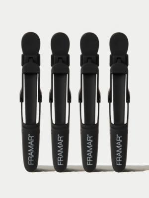 Зажимы для волос Framar Gator Grips Black 4 шт.