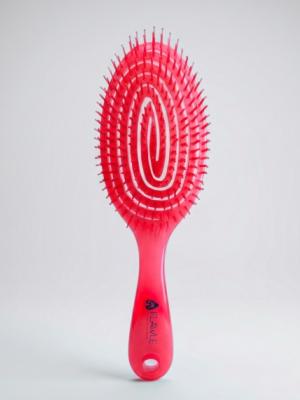 Расческа спиральная для волос Flawle Frosty Pink