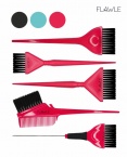 Набор кистей для окрашивания Flawle 5 Set