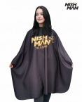 Парикмахерский пеньюар Nishman Black