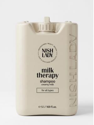 Шампунь для волос Nishlady Milk Therapy 5 л