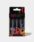 Зажимы для волос Framar Tight Tension Clips Black 4 шт.